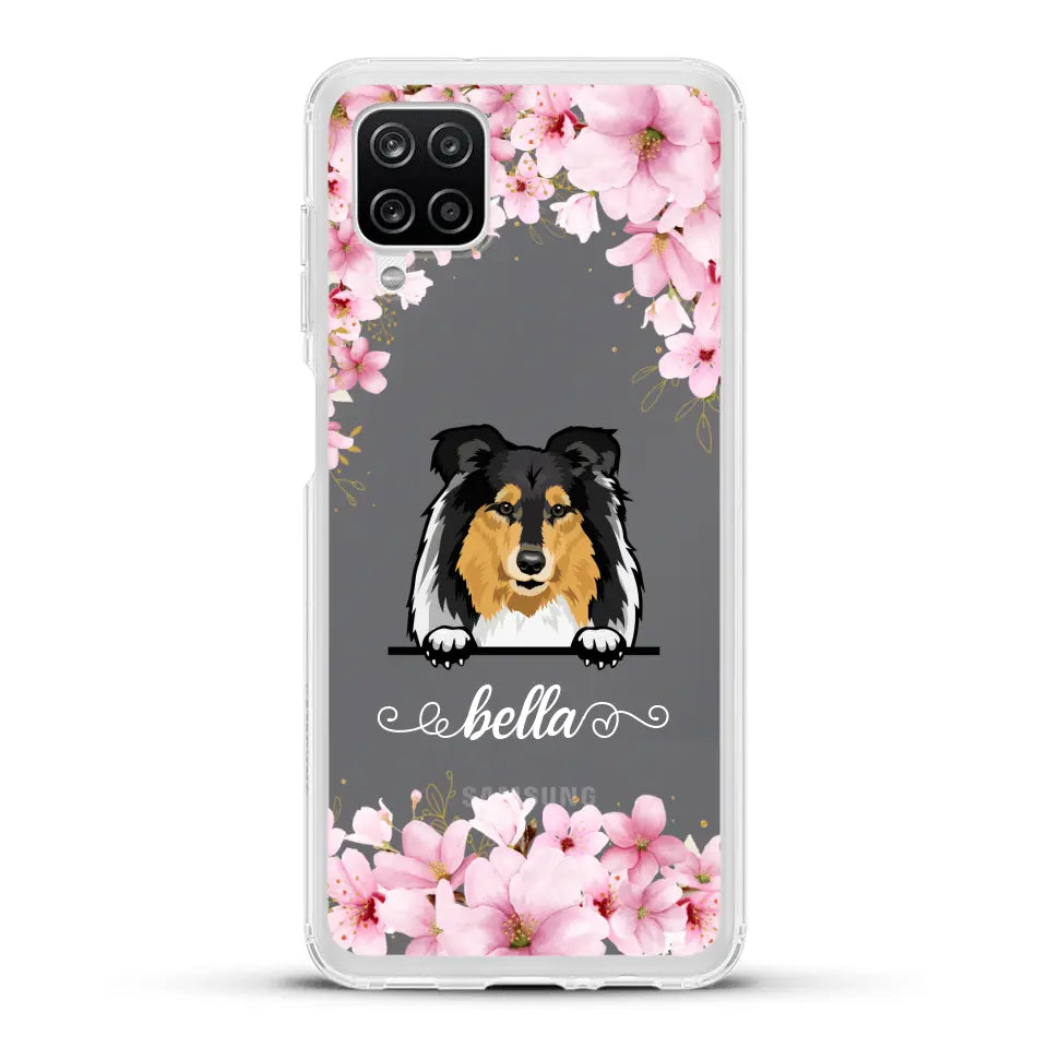 Flower dogs - Personalised Phone Case