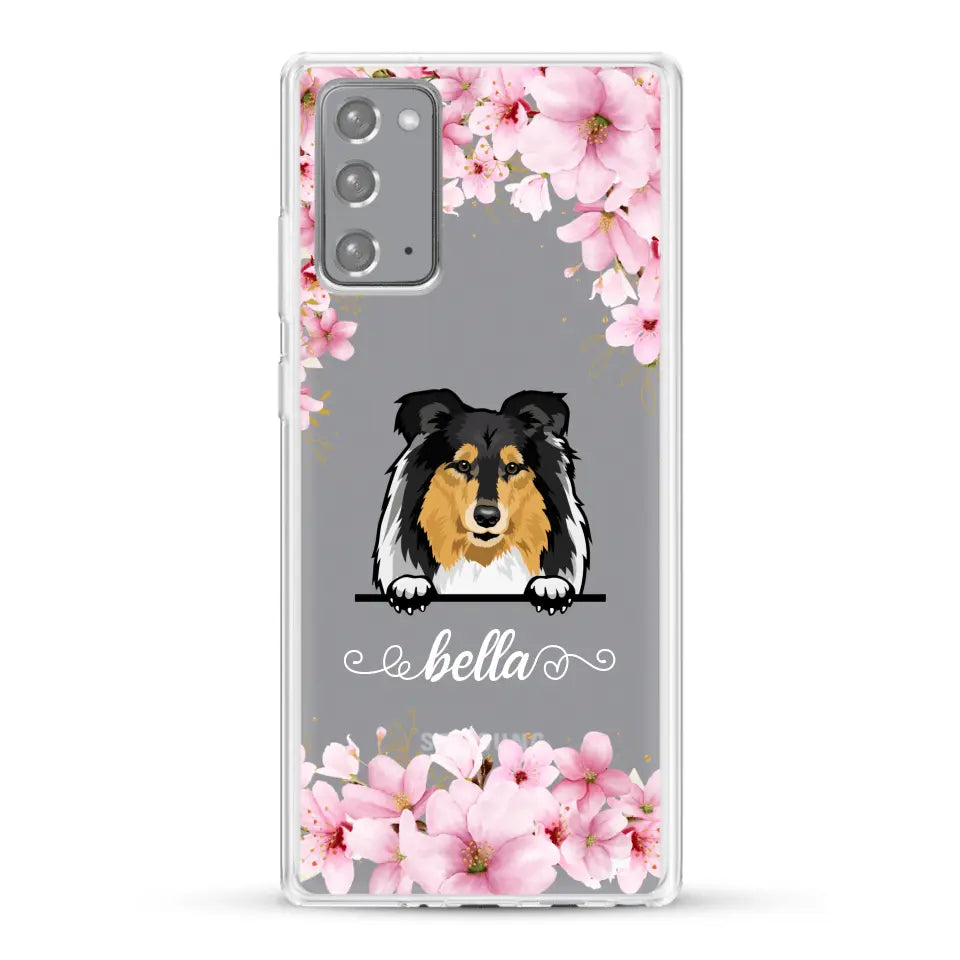 Flower dogs - Personalised Phone Case