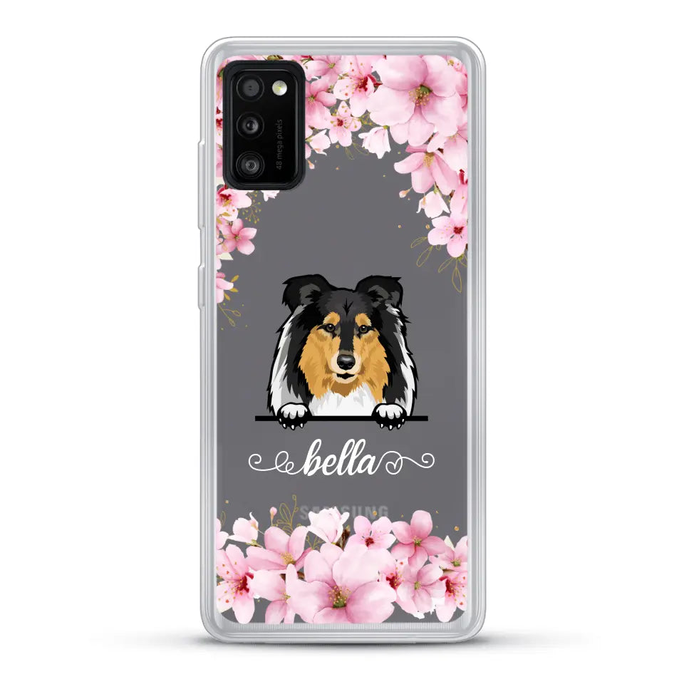 Flower dogs - Personalised Phone Case