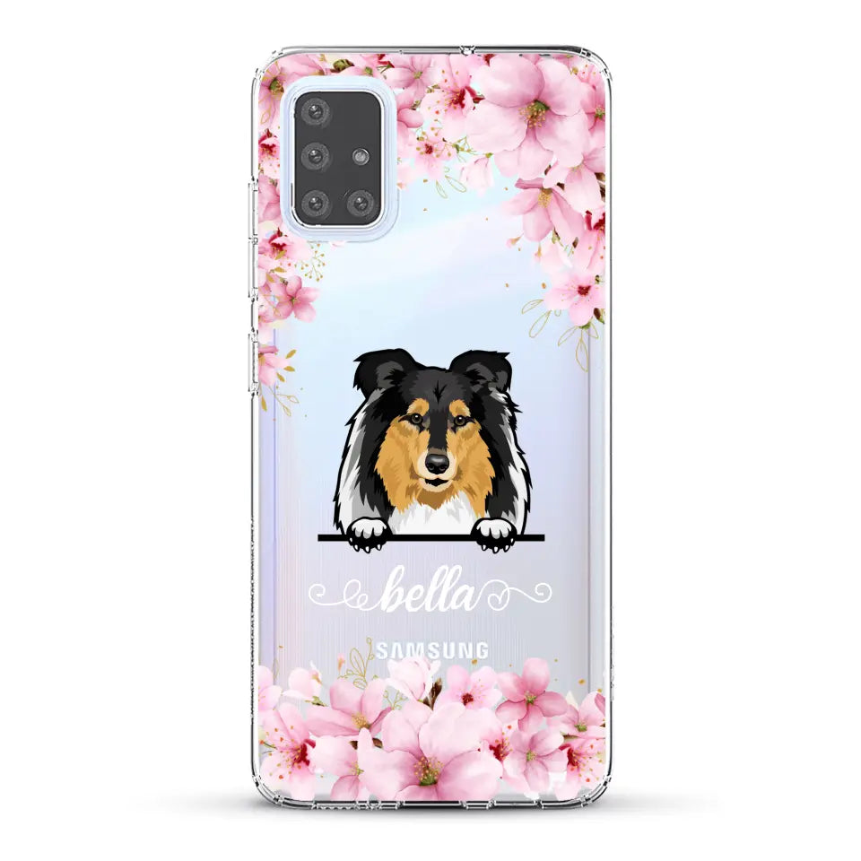 Flower dogs - Personalised Phone Case