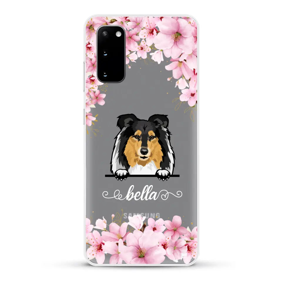 Flower dogs - Personalised Phone Case