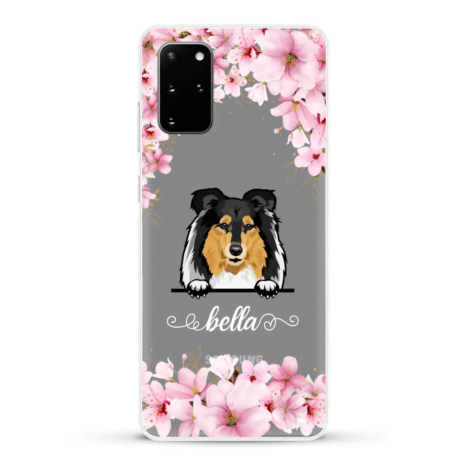 Flower dogs - Personalised Phone Case