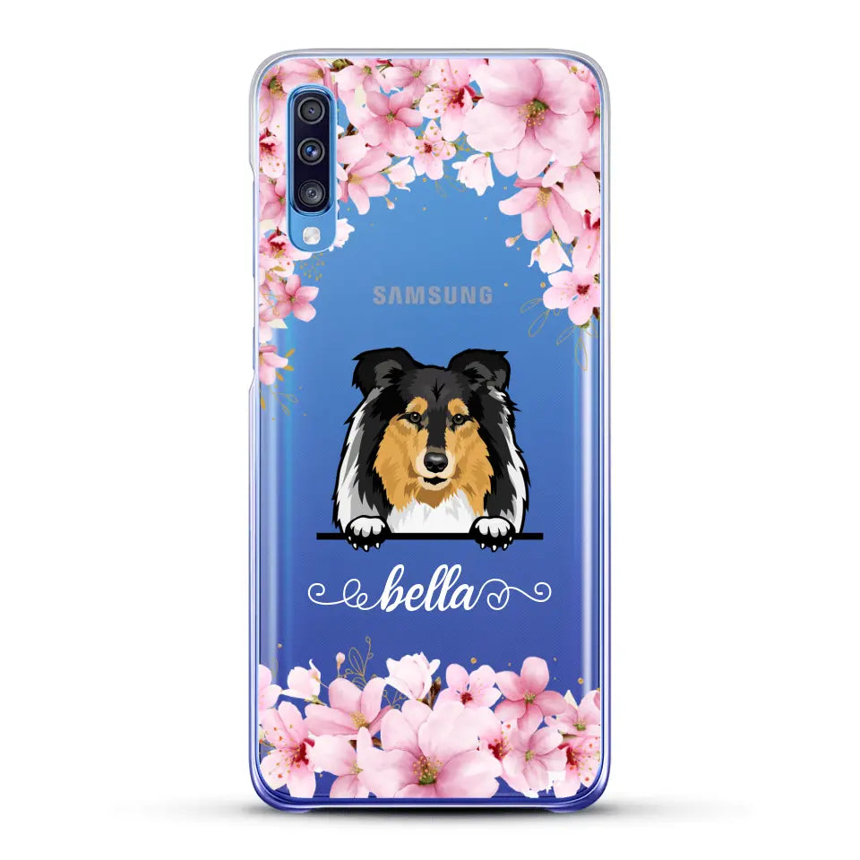 Flower dogs - Personalised Phone Case