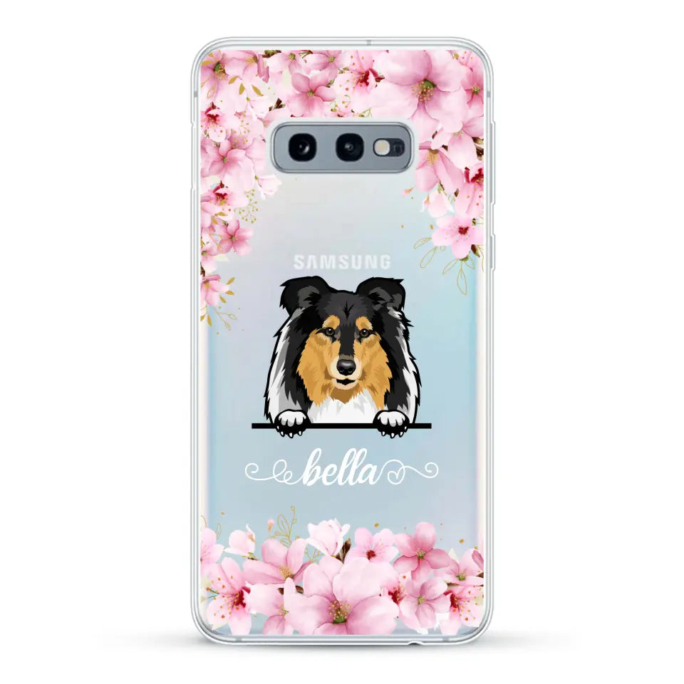 Flower dogs - Personalised Phone Case