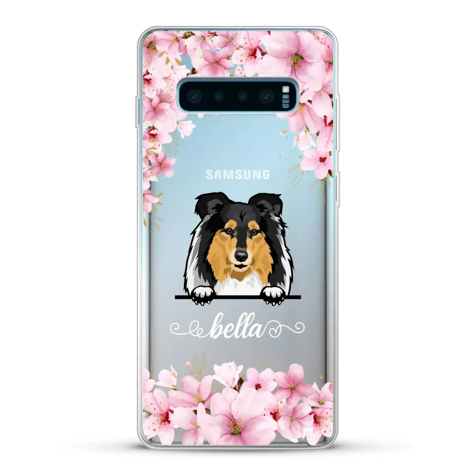 Flower dogs - Personalised Phone Case