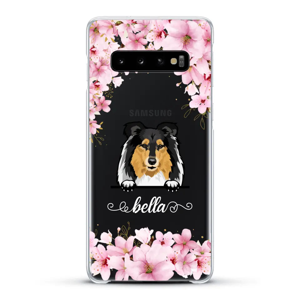 Flower dogs - Personalised Phone Case