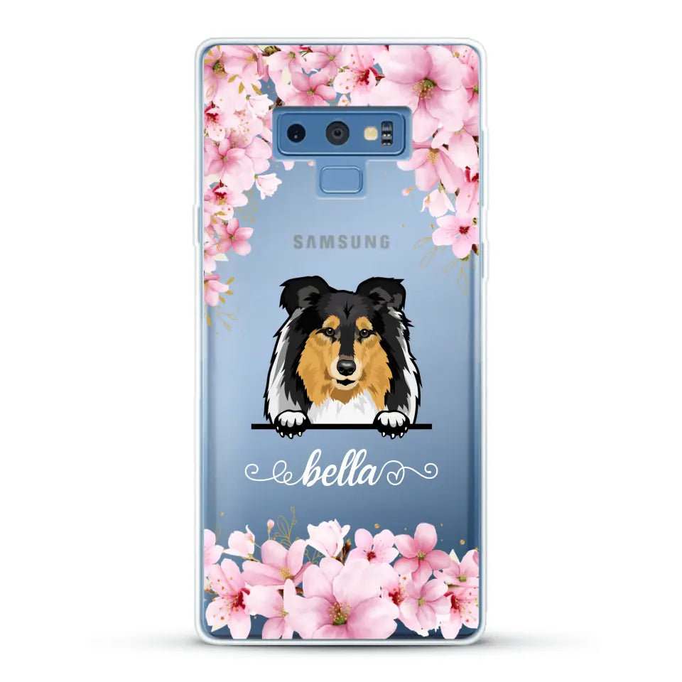 Flower dogs - Personalised Phone Case