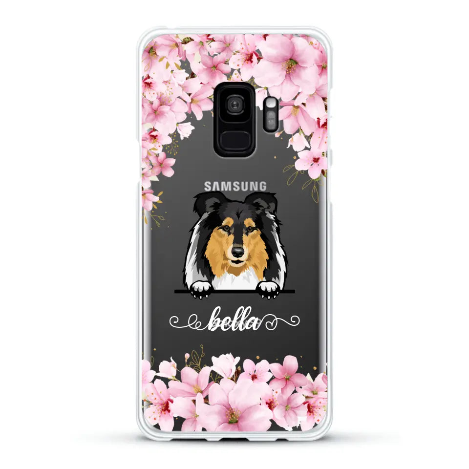 Flower dogs - Personalised Phone Case