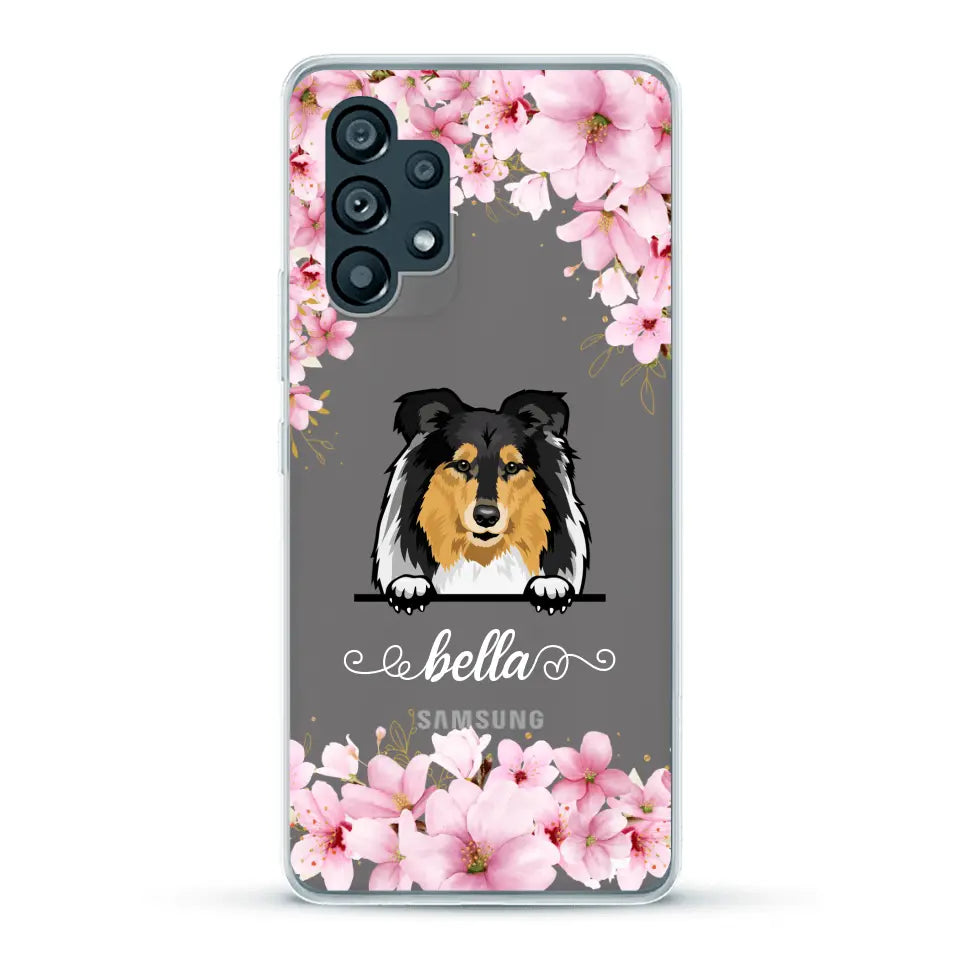 Flower dogs - Personalised Phone Case