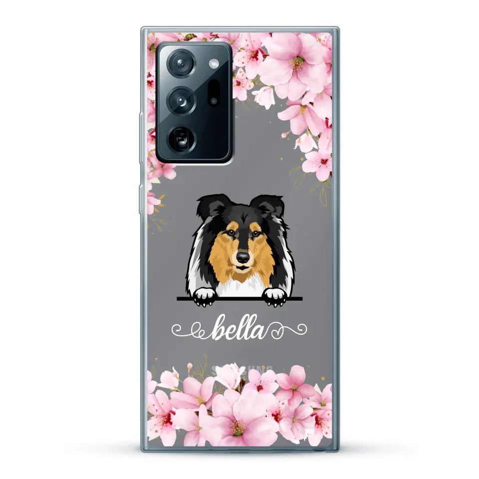 Flower dogs - Personalised Phone Case