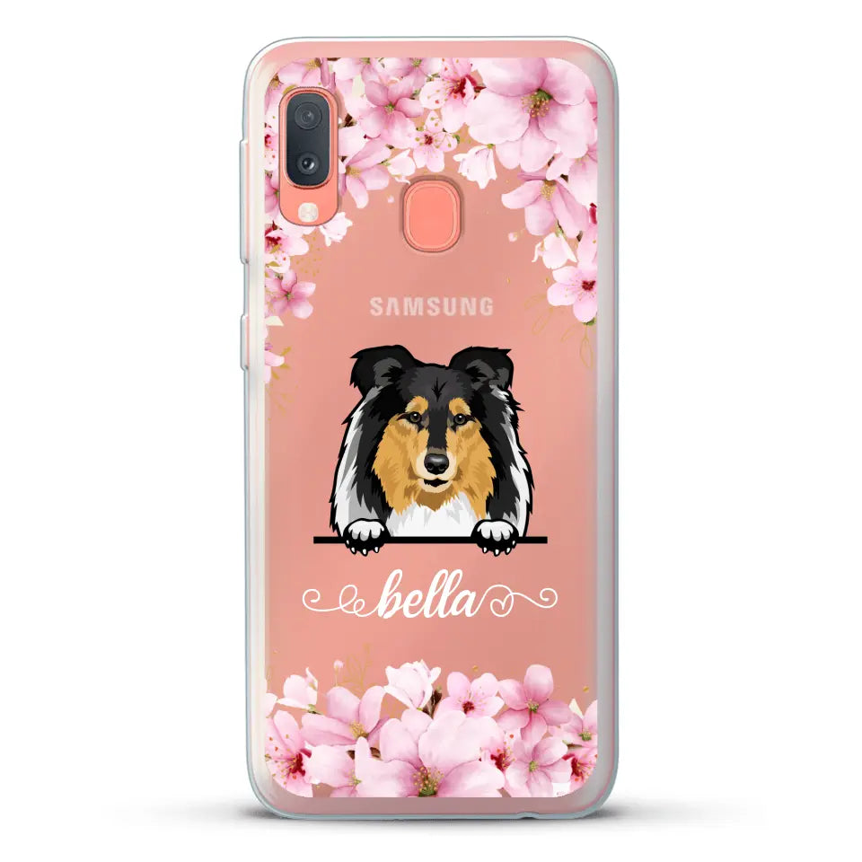 Flower dogs - Personalised Phone Case