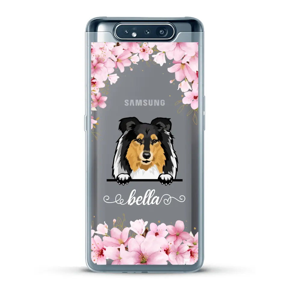 Flower dogs - Personalised Phone Case