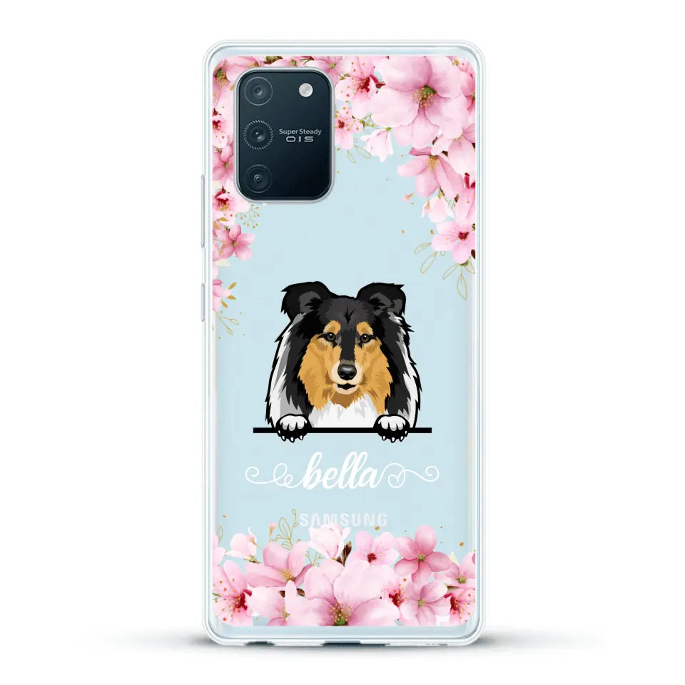 Flower dogs - Personalised Phone Case