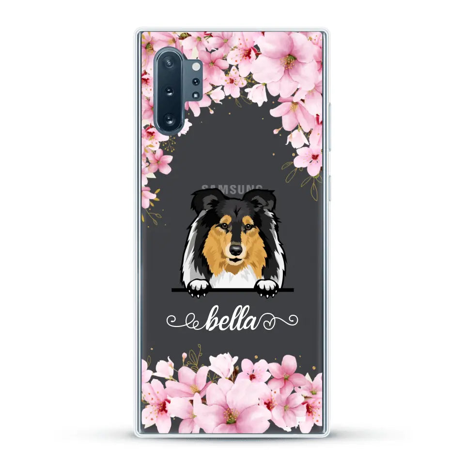 Flower dogs - Personalised Phone Case