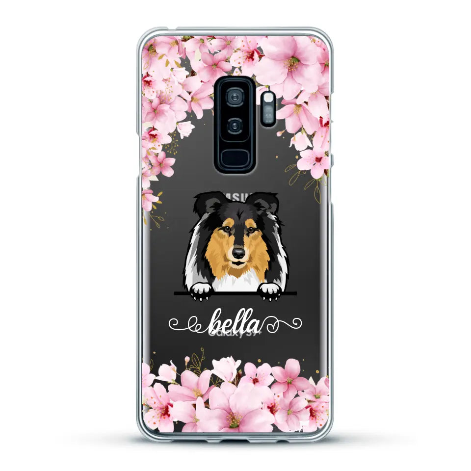 Flower dogs - Personalised Phone Case