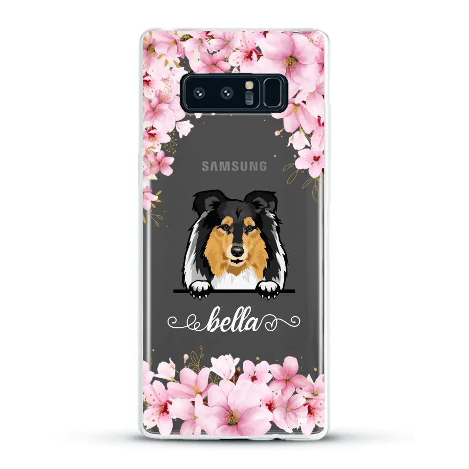 Flower dogs - Personalised Phone Case