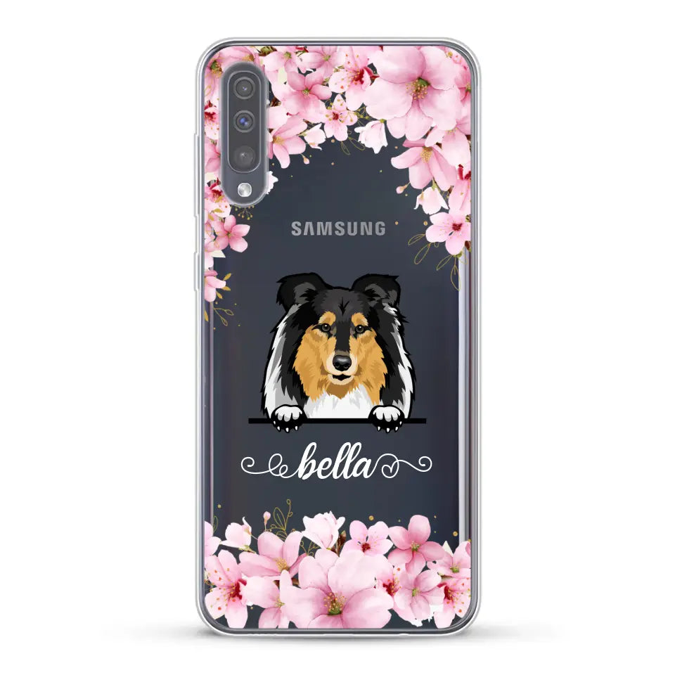 Flower dogs - Personalised Phone Case