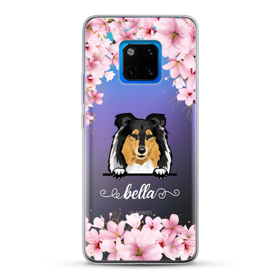 Flower dogs - Personalised Phone Case