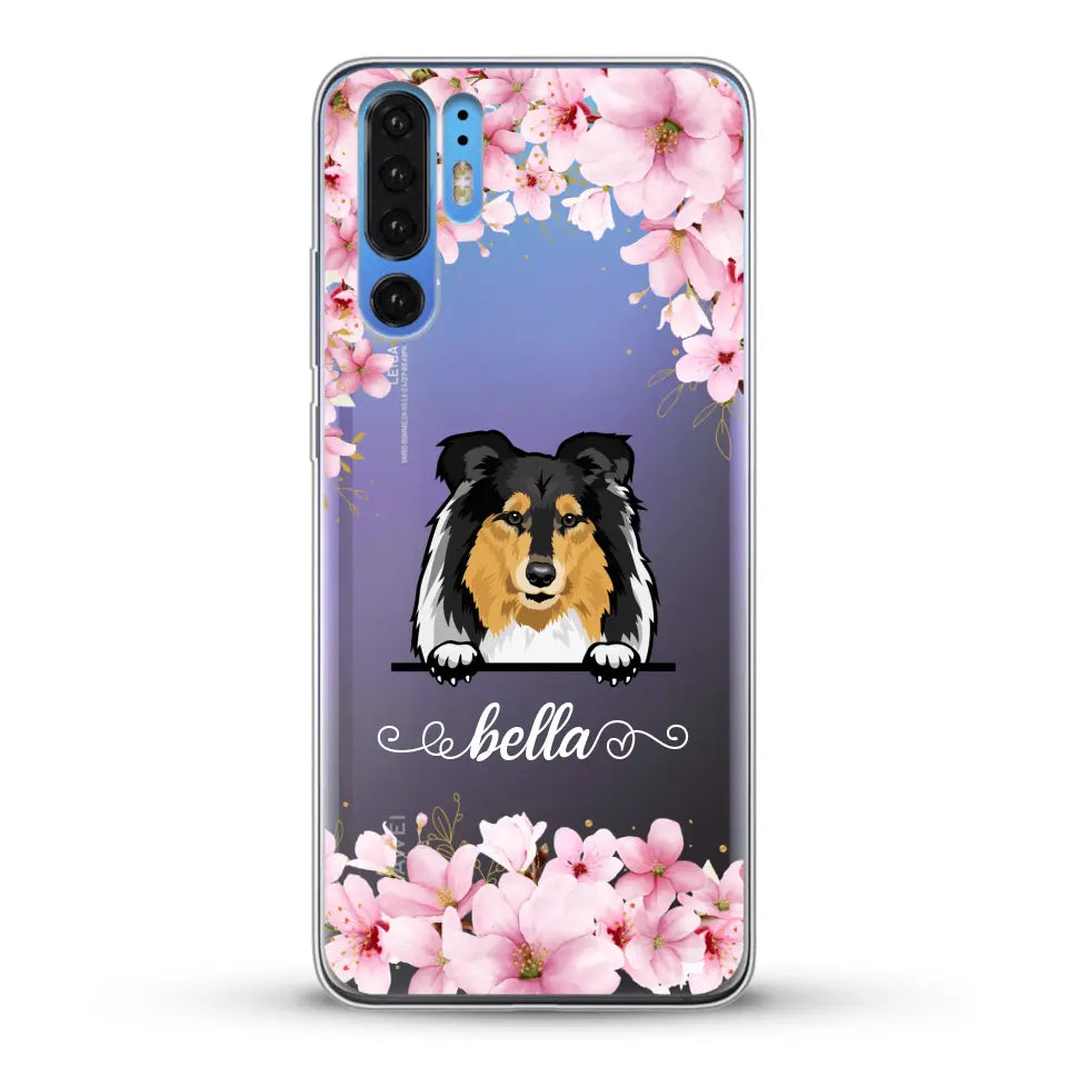 Flower dogs - Personalised Phone Case