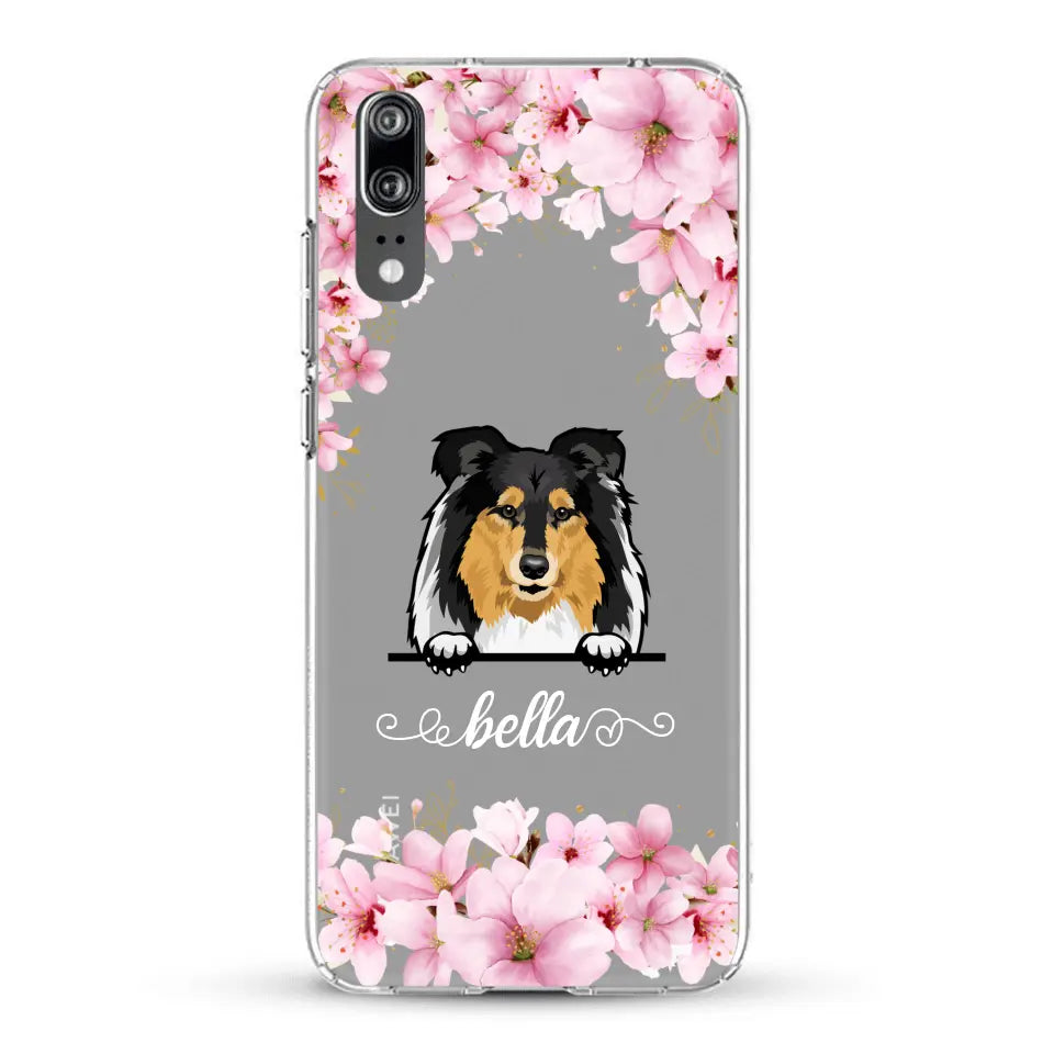 Flower dogs - Personalised Phone Case