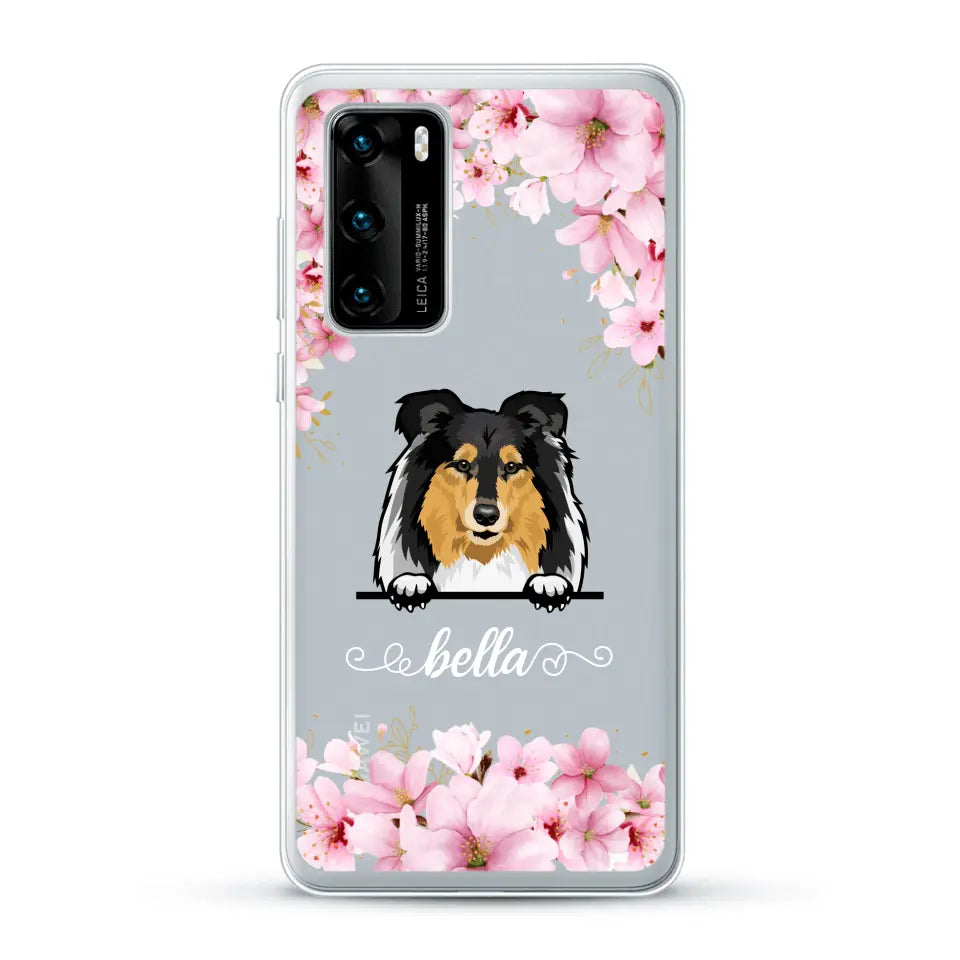 Flower dogs - Personalised Phone Case