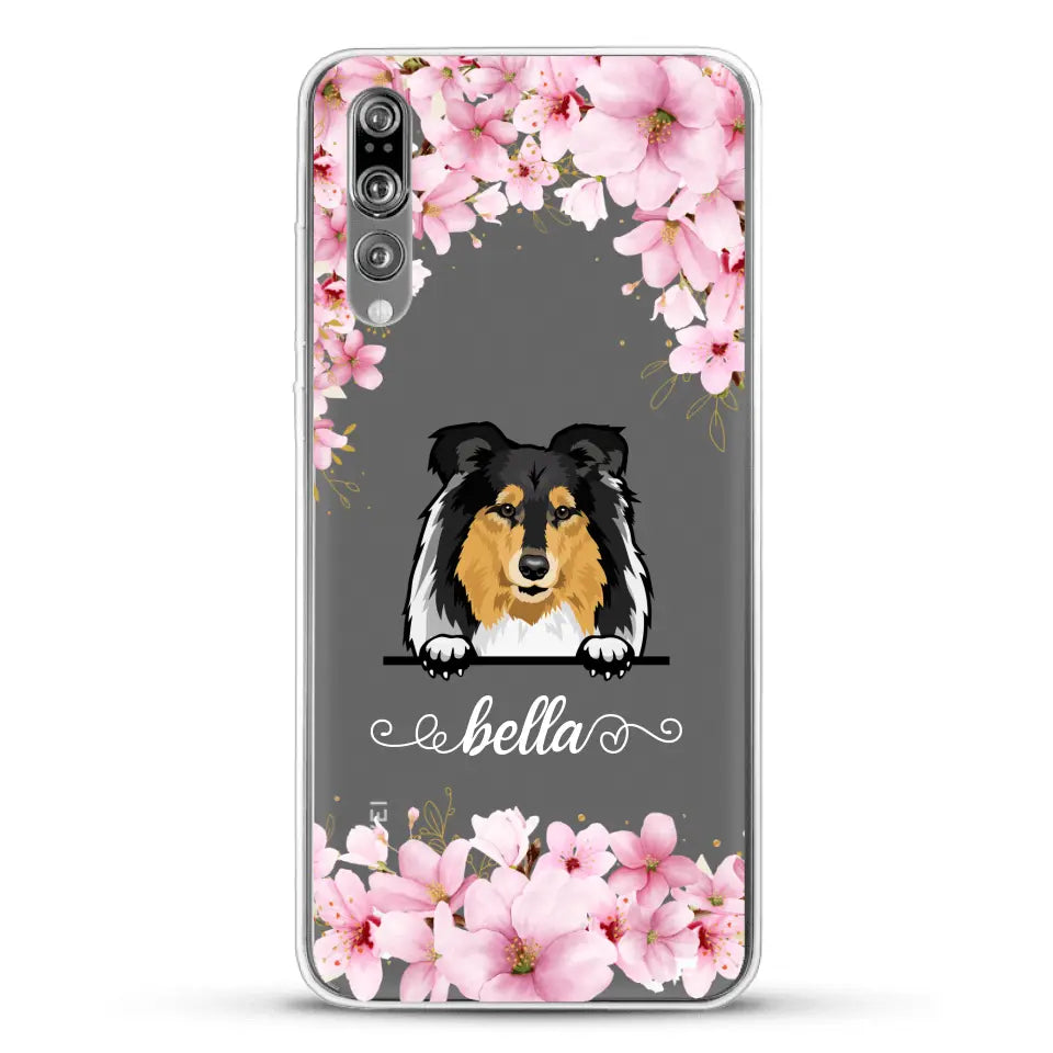 Flower dogs - Personalised Phone Case