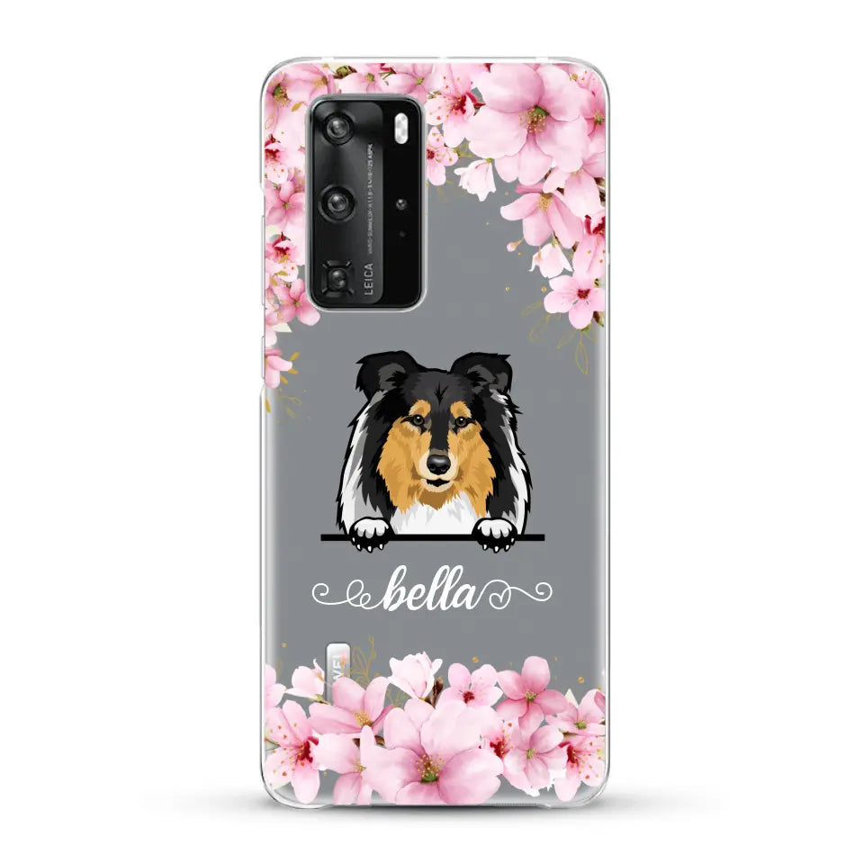 Flower dogs - Personalised Phone Case