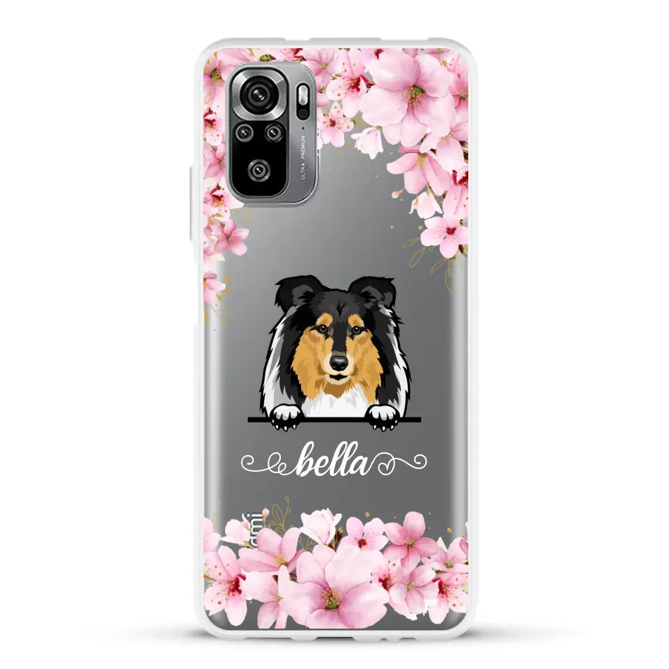 Flower dogs - Personalised Phone Case