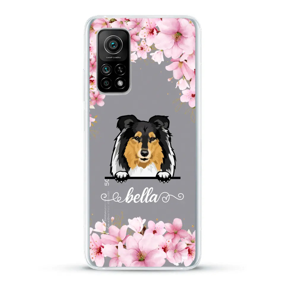 Flower dogs - Personalised Phone Case