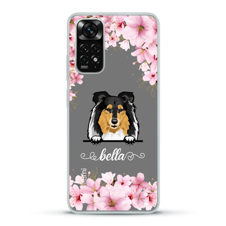 Flower dogs - Personalised Phone Case