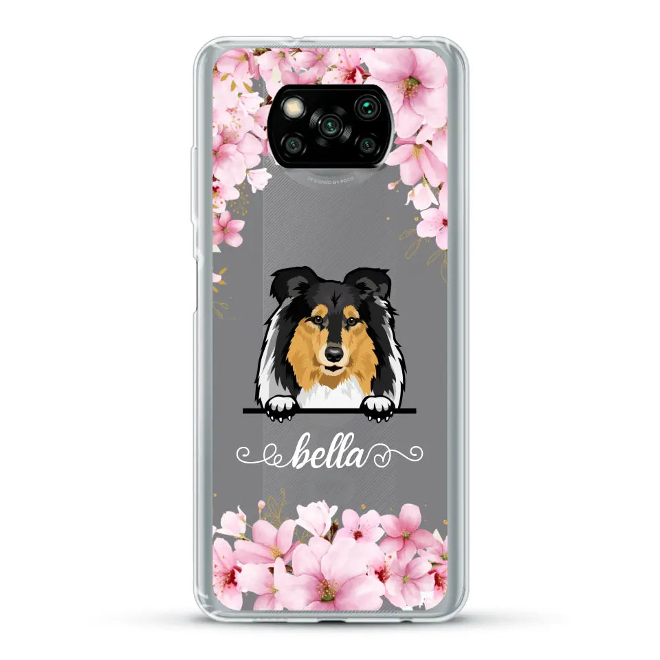 Flower dogs - Personalised Phone Case