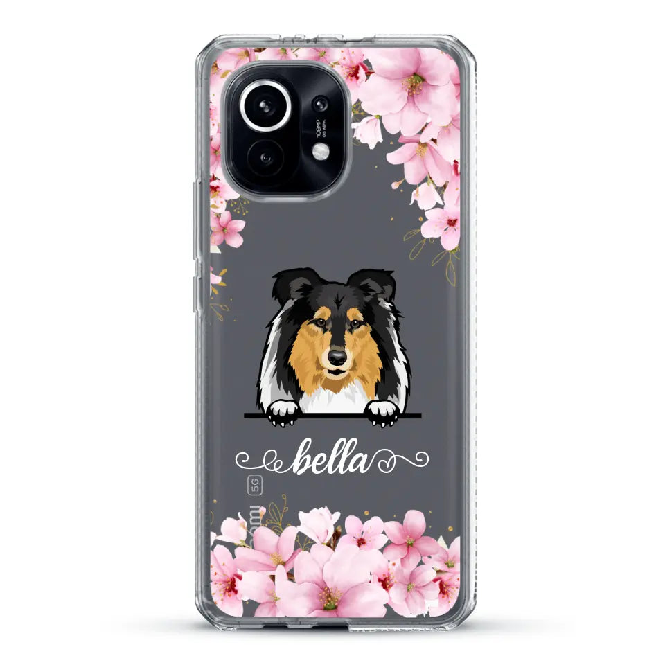 Flower dogs - Personalised Phone Case