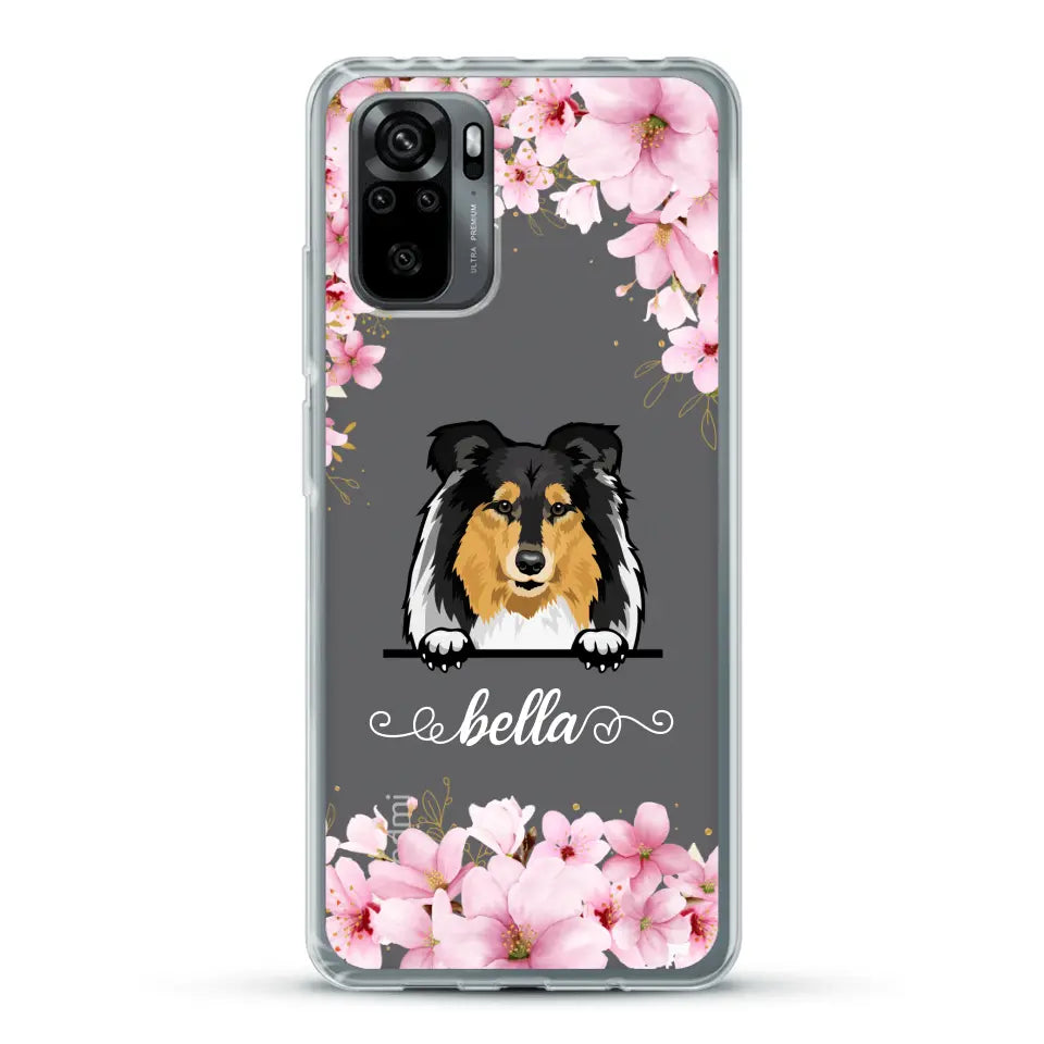 Flower dogs - Personalised Phone Case