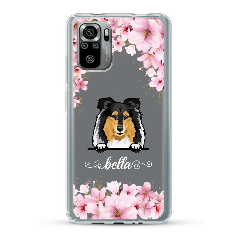 Flower dogs - Personalised Phone Case