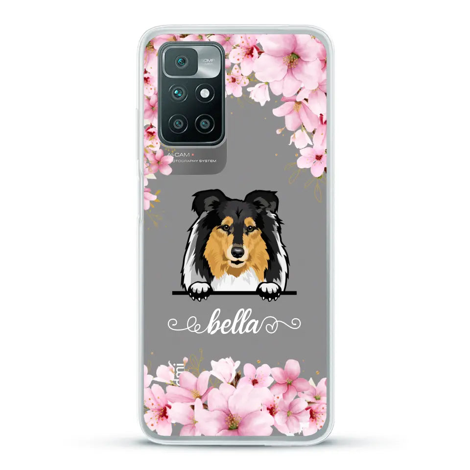 Flower dogs - Personalised Phone Case