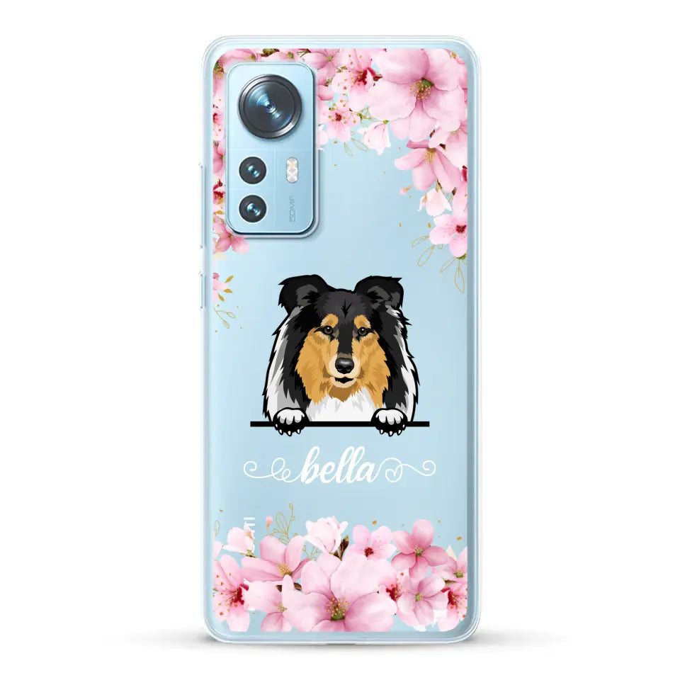 Flower dogs - Personalised Phone Case