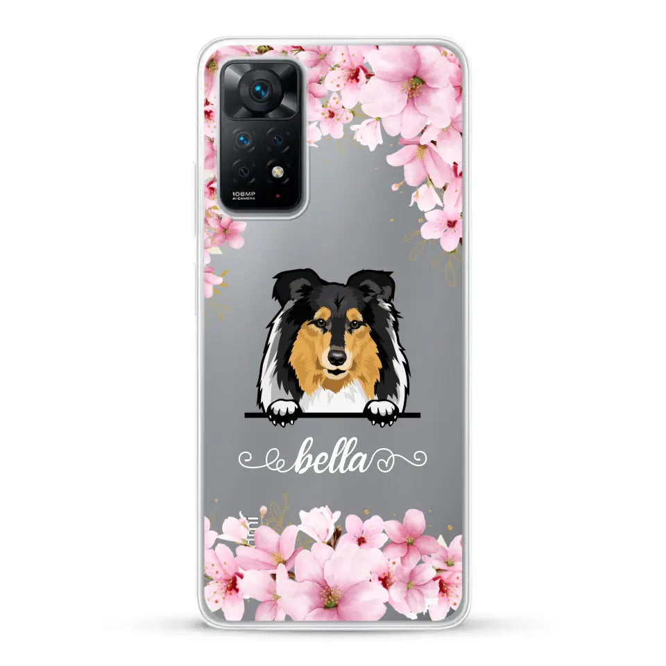 Flower dogs - Personalised Phone Case