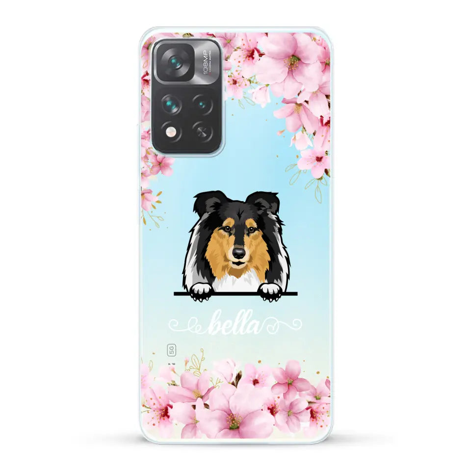 Flower dogs - Personalised Phone Case