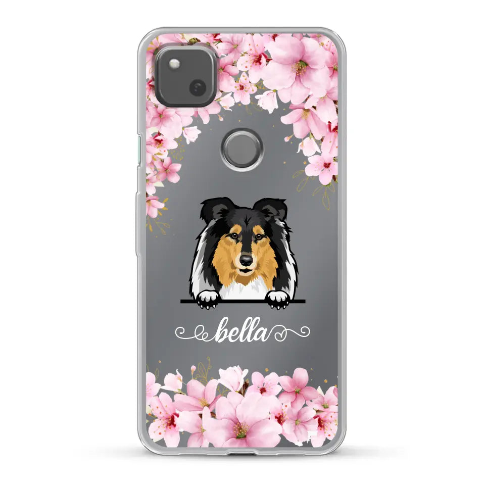 Flower dogs - Personalised Phone Case