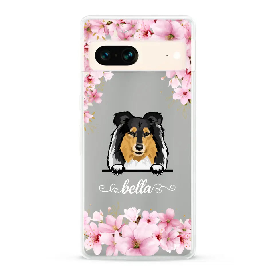 Flower dogs - Personalised Phone Case