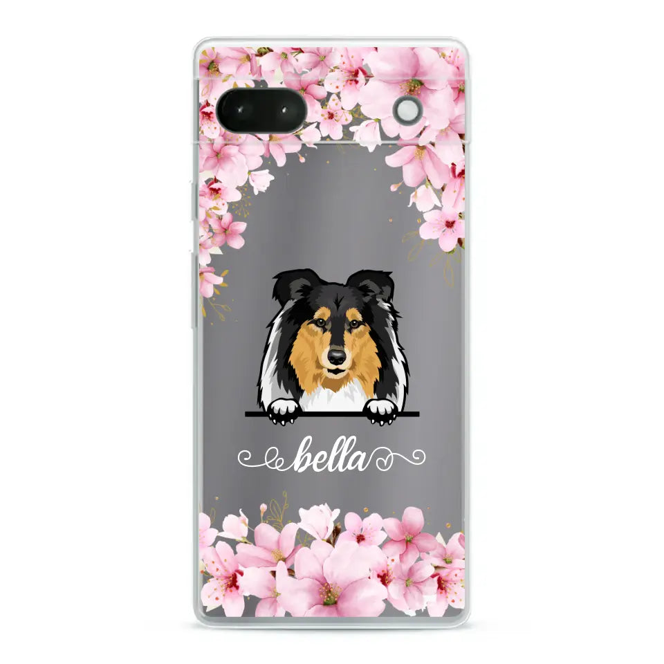 Flower dogs - Personalised Phone Case