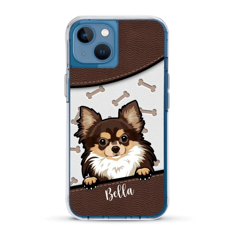 Pet leather look - Personalised Phone Case