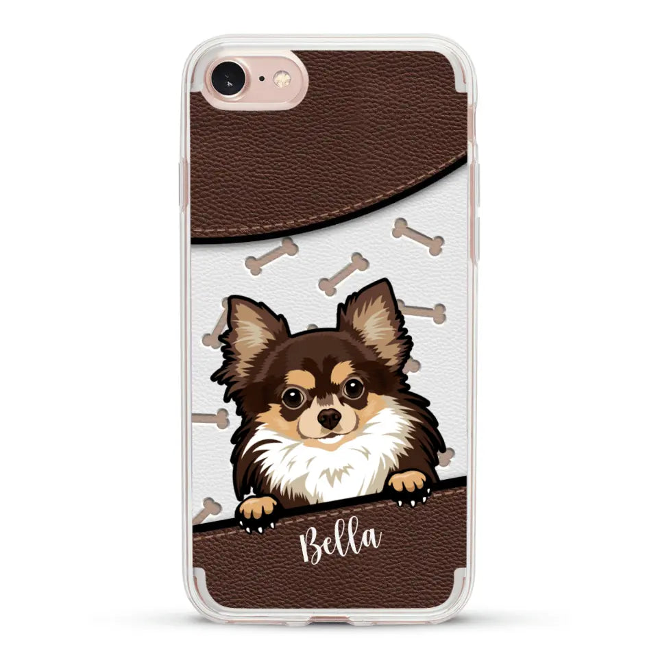 Pet leather look - Personalised Phone Case