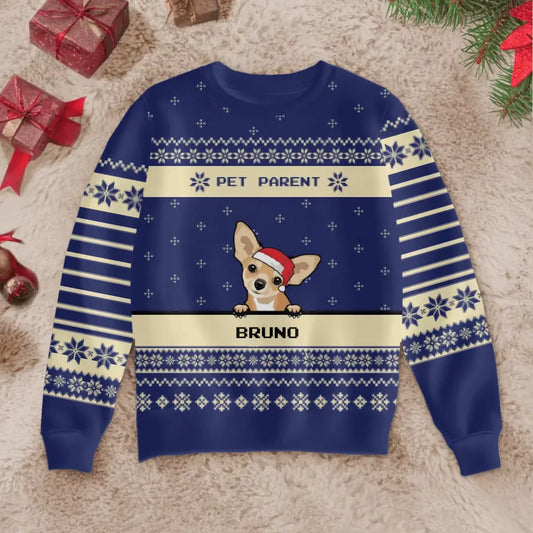 Pet parent - Personalised Ugly Christmas Sweater