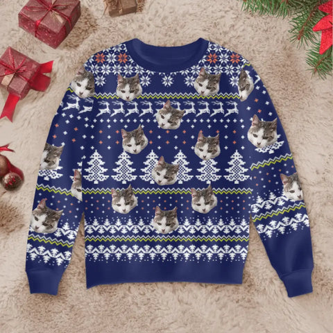 Pet heads - Personalised Ugly Christmas Sweater - Featured Image