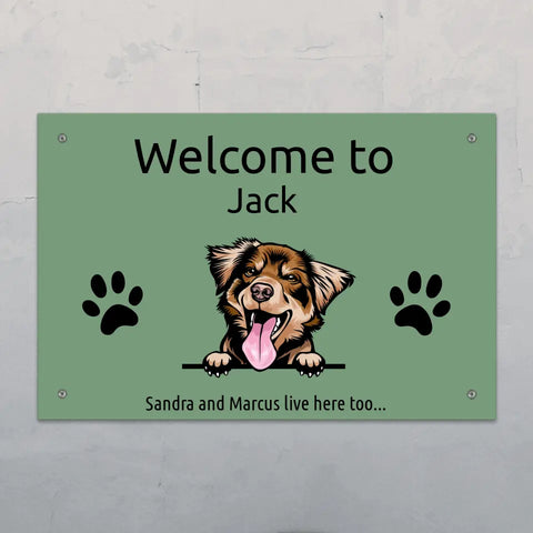 Welcome to - Personalised Door Sign - Featured Image