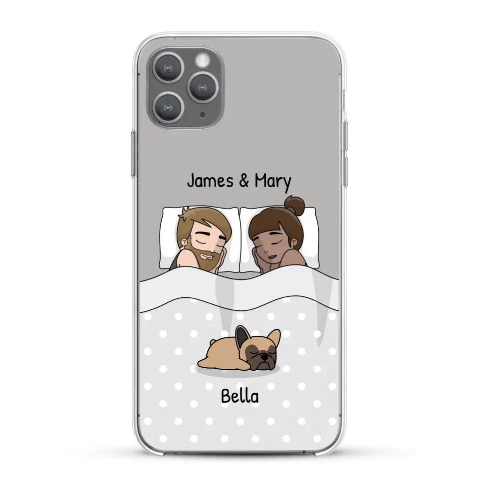 Cuddles with pets - Personalised Phone Case