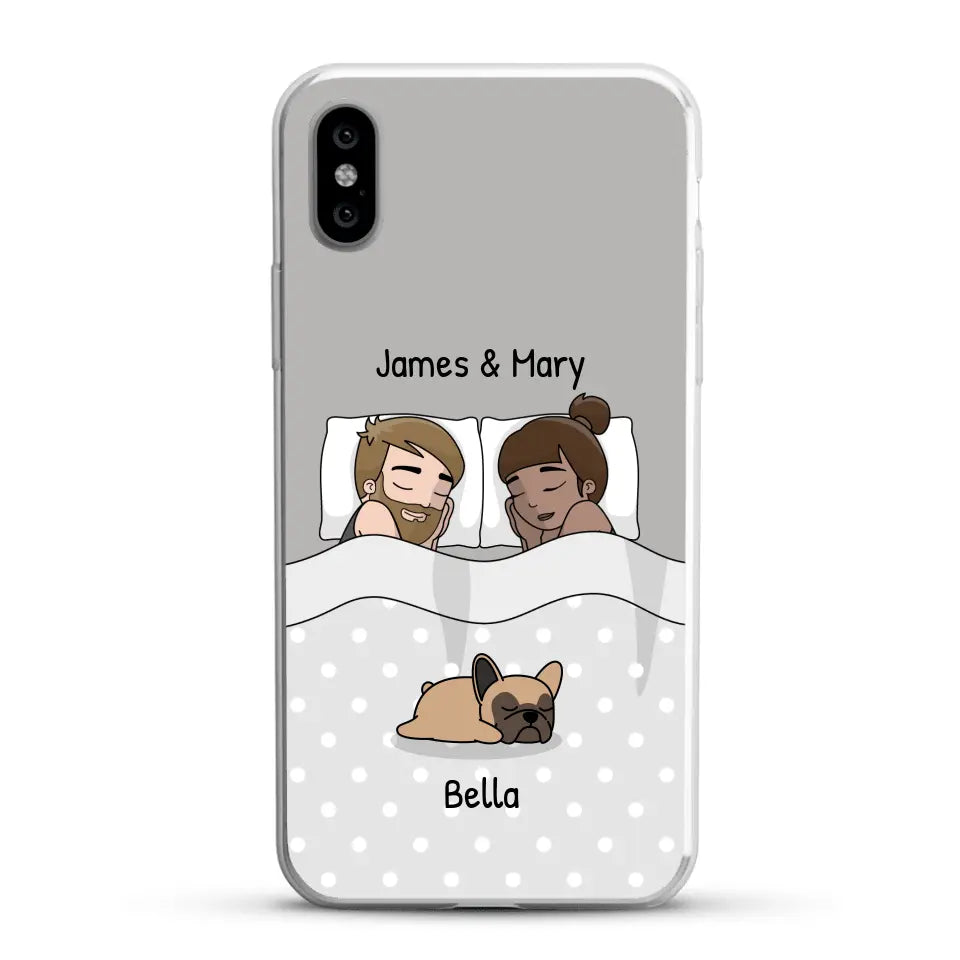 Cuddles with pets - Personalised Phone Case