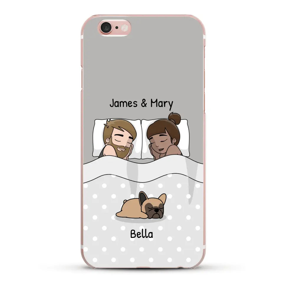 Cuddles with pets - Personalised Phone Case