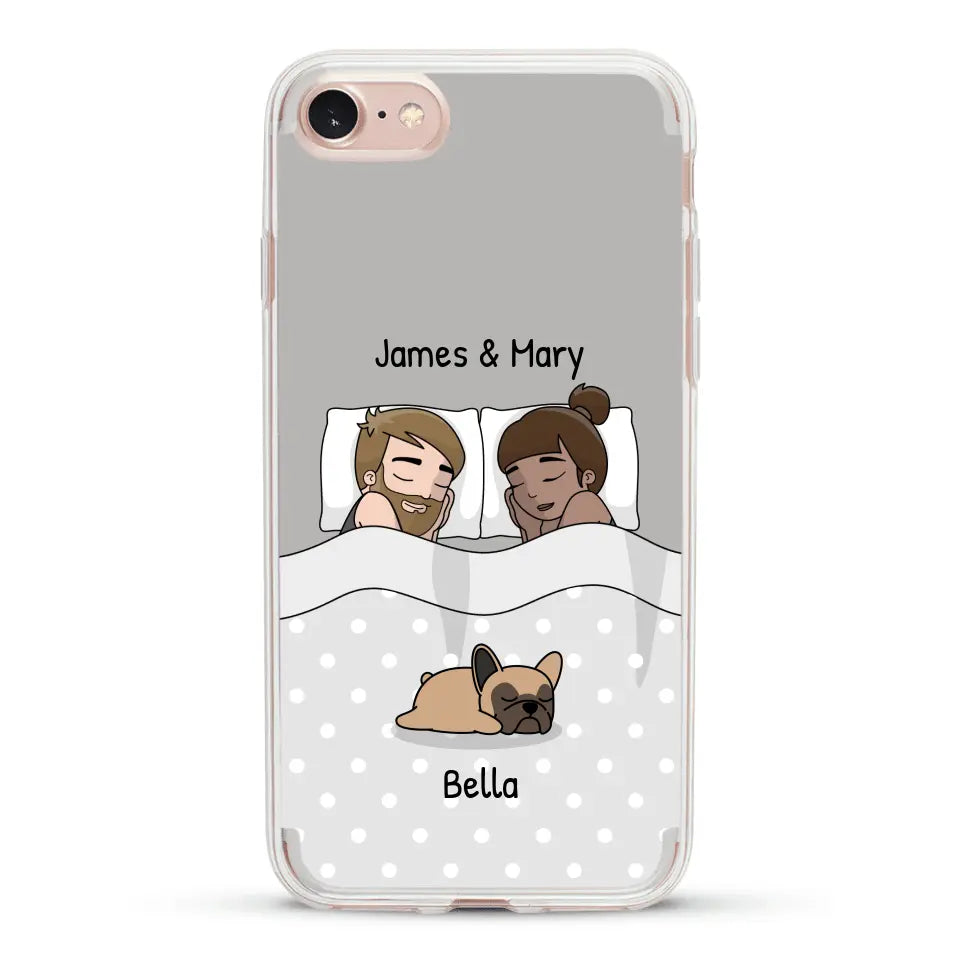 Cuddles with pets - Personalised Phone Case